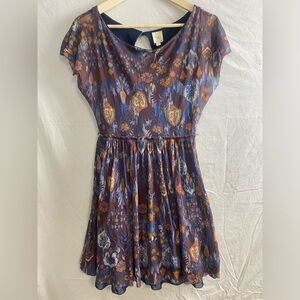 Anthropologie Made in San Francisco tulle mesh dress